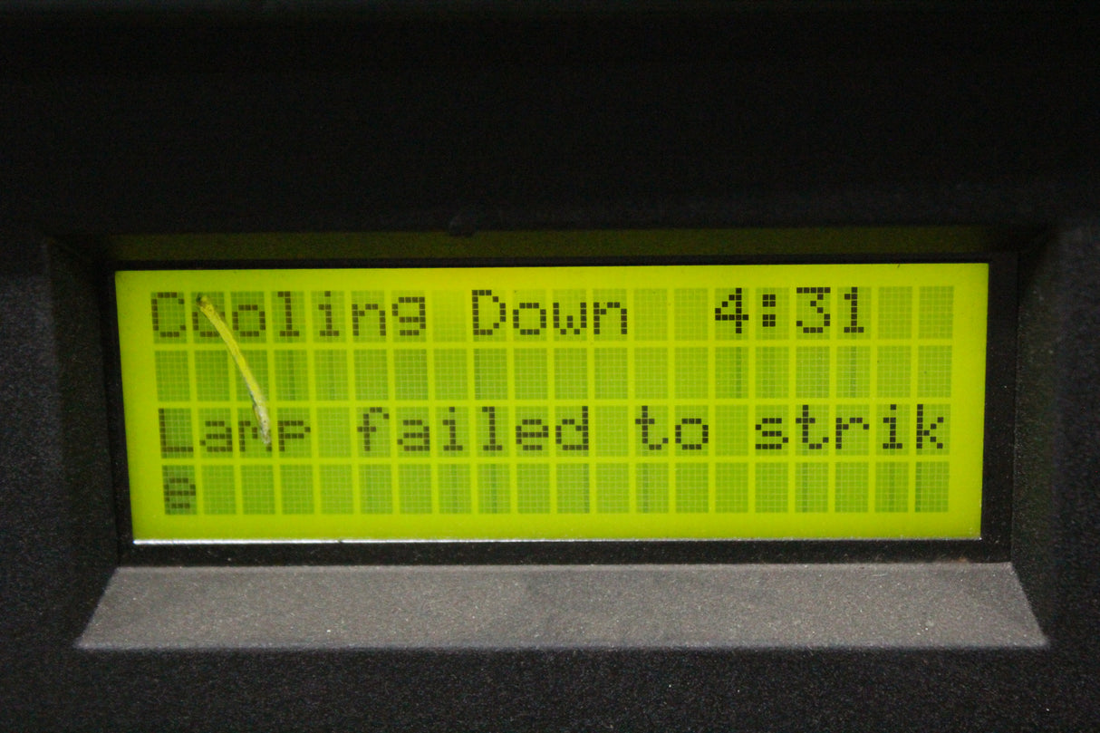 Christie Roadster HD18K 1080 HD 18000 LUMEN 3-Chip DLP Digital Projector (Powers ON - Lamp Failed To Strike) - 104-021101-02