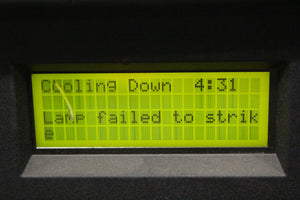 Christie Roadster HD18K 1080 HD 18000 LUMEN 3-Chip DLP Digital Projector (Powers ON - Lamp Failed To Strike) - 104-021101-02