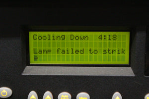 Christie Roadster HD18K 1080 HD 18000 LUMEN 3-Chip DLP Digital Projector (Powers ON - Lamp Failed To Strike)