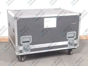 Christie Roadster HD20K-J 20,000 Lumen HD 0.95" DLP x 3 Large Venue Projector (914 Hours) w/ (4) Clamps, Hardware & Remote  in Wheeled Road Case