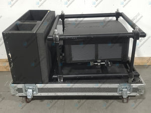 Christie Roadster WU14K-M 12,500 Lumens WUXGA  DLP x 3 Large Venue Projector (877 & 862 Hours) w/ Remote (2) Extra Lamps & Wheeled Road Case