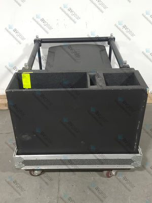 Christie Roadster WU14K-M 12,500 Lumens WUXGA  DLP x 3 Large Venue Projector (877 & 862 Hours) w/ Remote (2) Extra Lamps & Wheeled Road Case