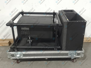 Christie Roadster WU14K-M 12,500 Lumens WUXGA  DLP x 3 Large Venue Projector (877 & 862 Hours) w/ Remote (2) Extra Lamps & Wheeled Road Case