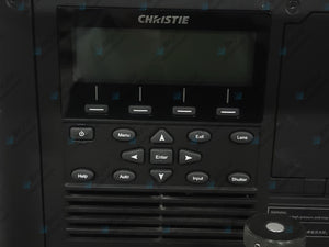 Christie Roadster WU14K-M 12,500 Lumens WUXGA  DLP x 3 Large Venue Projector (877 & 862 Hours) w/ Remote (2) Extra Lamps & Wheeled Road Case