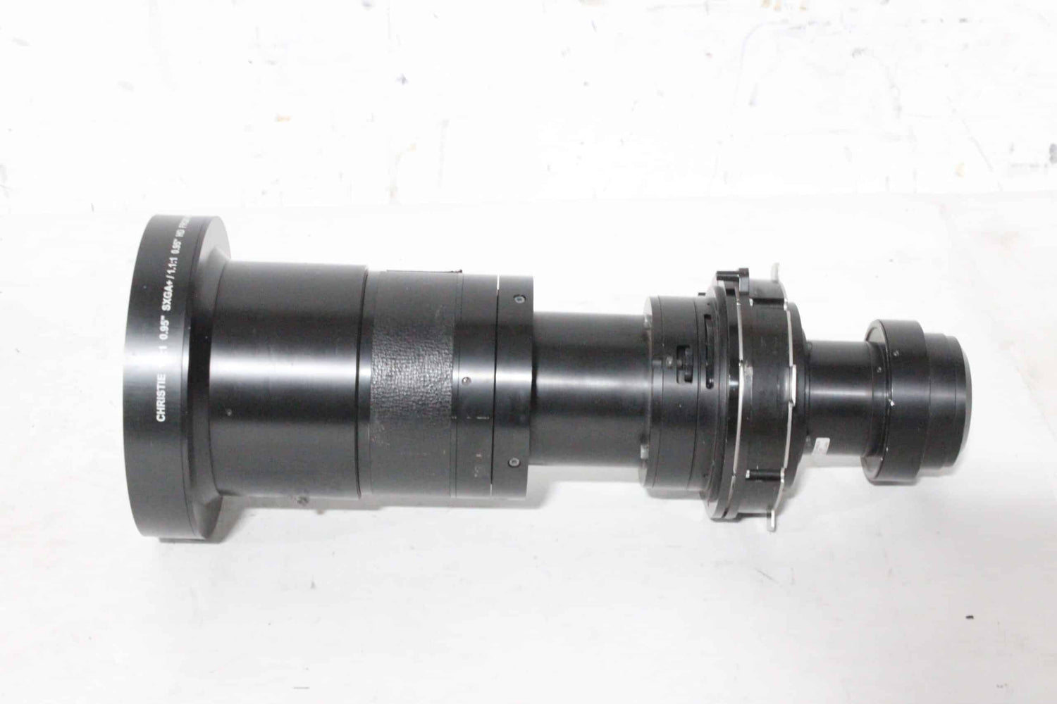 Christie 104-111101-01 Fixed Projector Lens, 1.2:1 .95" SXGA+ / 1.1:1 0.95" HD for 3-chip DLP Roadster 1080 HD/WU