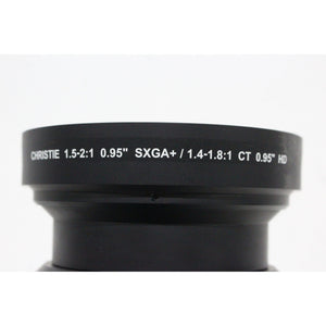 Christie 104-112101-01 Zoom Projector Lens, 1.5-2:1 0.95″ SXGA+ / 1.4-1.8:1 CT 0.95″ HD