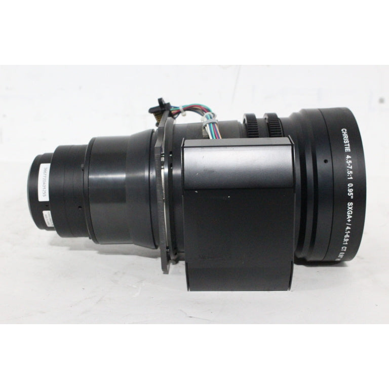 Christie 104-115101-01  Zoom Projector Lens, 4.5-7.5:1 SXGA+ / 4.1-6.9:1 CT 0.95" HD