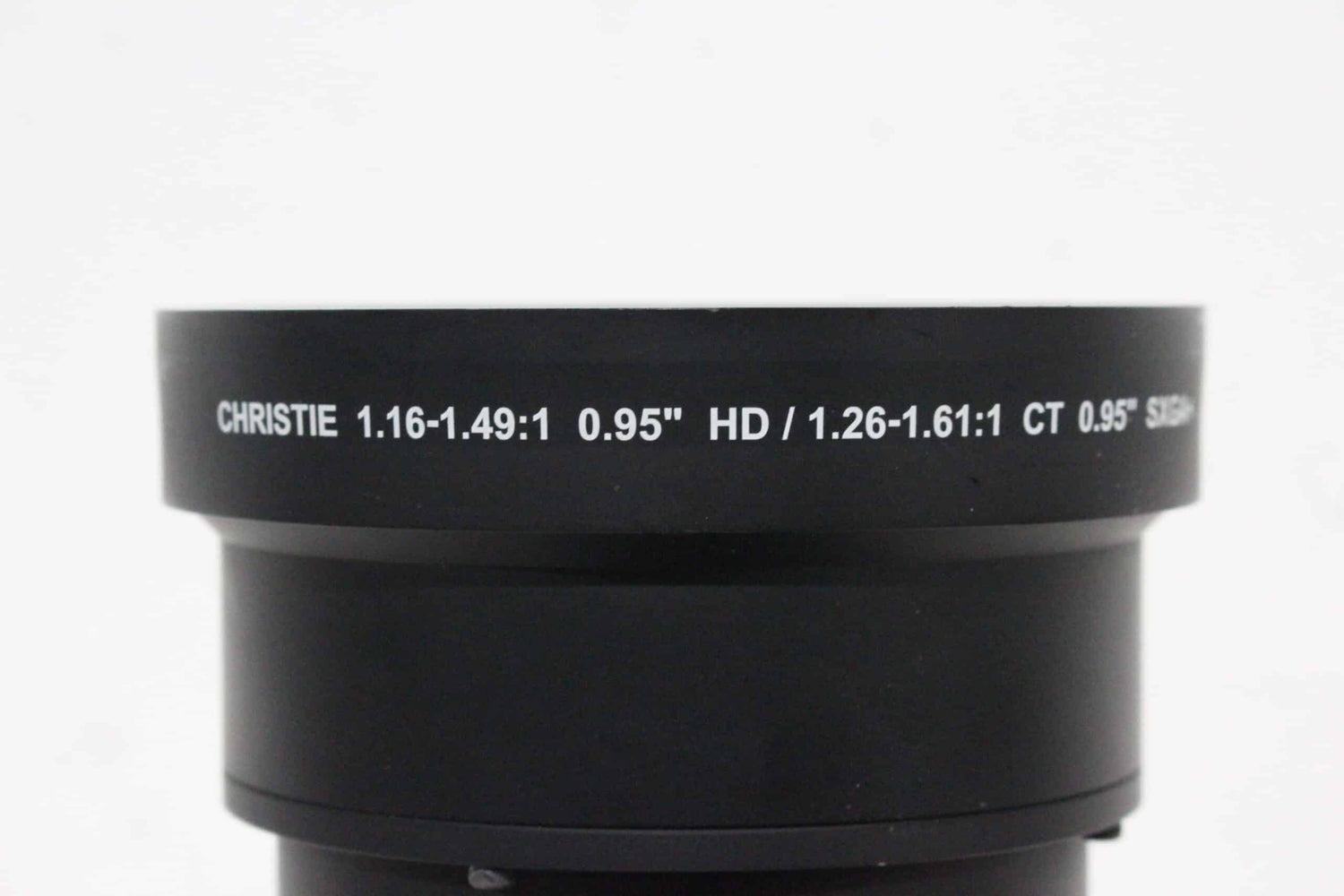 Christie 104-137101-01 Zoom Projector Lens, 1.16-1.49:1 0.95" HD/ 1.26-1.61:1 CT 0.95" SXGA+
