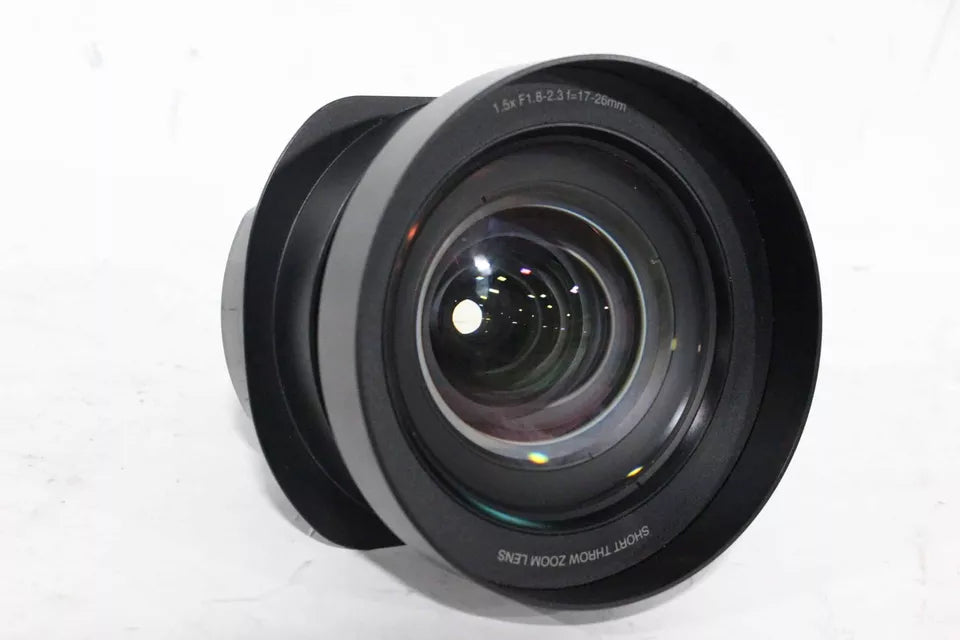 Christie 121-119102-XX Short Throw Zoom Projector Lens, 1.5x F1.8-2.3 F=17-26mm