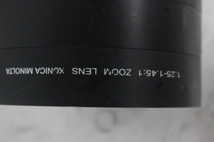 Christie 38-809073-XX High Contrast Zoom Projector Lens, 1.25-1.45:1 DLP