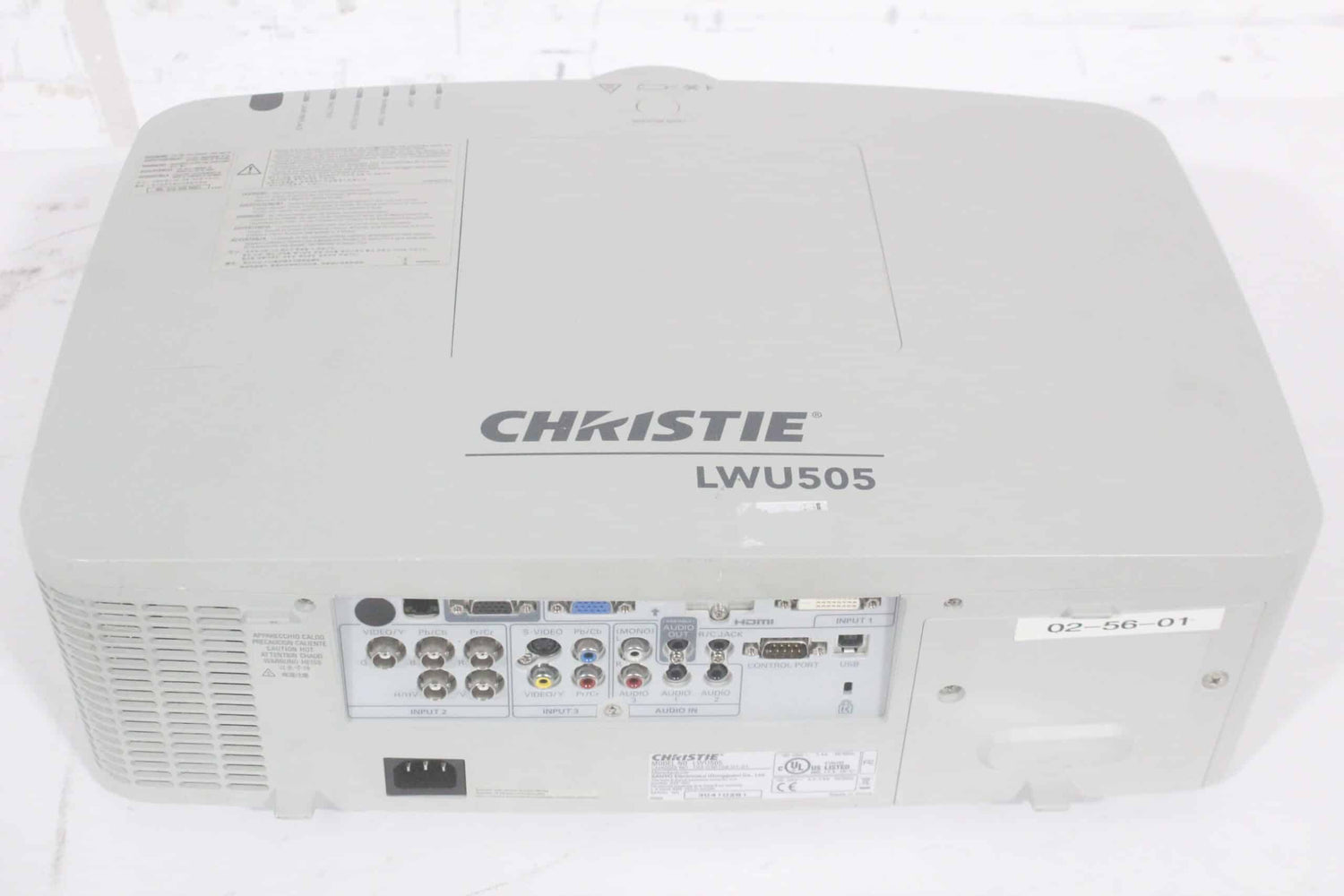 Christie LWU505 3LCD 5000 Lumen WUXGA Large Venue Projector