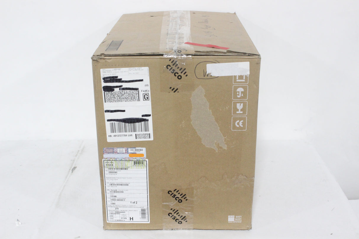 Cisco CS-KITPRO-P60-K9 Webex Room Kit Pro Video Conferencing Kit w/ Cisco TelePresence Precision 60 Camera (New - Sealed Box) & Webex Codec Pro (Open Box) & Touch 10 Panel (Open Box)