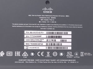 Cisco CTS-CAM-P60 TelePresence Precision 60 Conferencing Camera (New - Sealed Box)