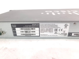 Cisco SG300-20 20-Port Gigabit Managed Switch
