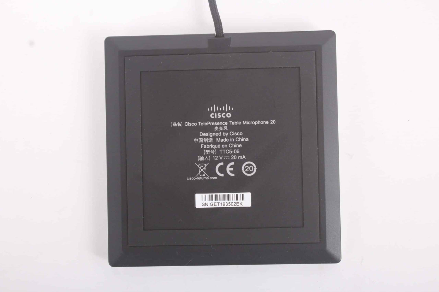 Cisco TTC8-04 Cisco CTS Quick Set Video Conference Kit w/ TTC8-04 PrecisionHD 1080p Camera