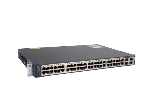 Cisco WS-C3750V2-48PS-S 48-Port PoE Switch