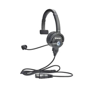 Clear-Com CC-300-X4 Single Ear Closed-Back Hyper-Cardioid Headset w/ Mic (4-Pin F)