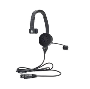 Clear-Com CC-300-X4 Single Ear Closed-Back Hyper-Cardioid Headset w/ Mic (4-Pin F)