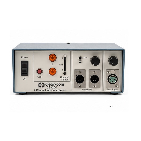 Clear-Com CS-200 2-Channel Intercom Station
