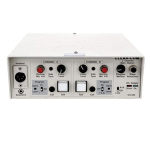 Clear-Com CS-222 2-Channel Main Station