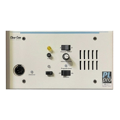 Clear-Com PL Pro KB-211 2-Channel Intercom Speaker System