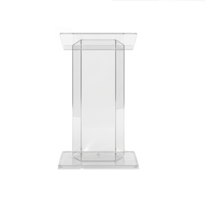 Clear-Com Plexiglass Podium
