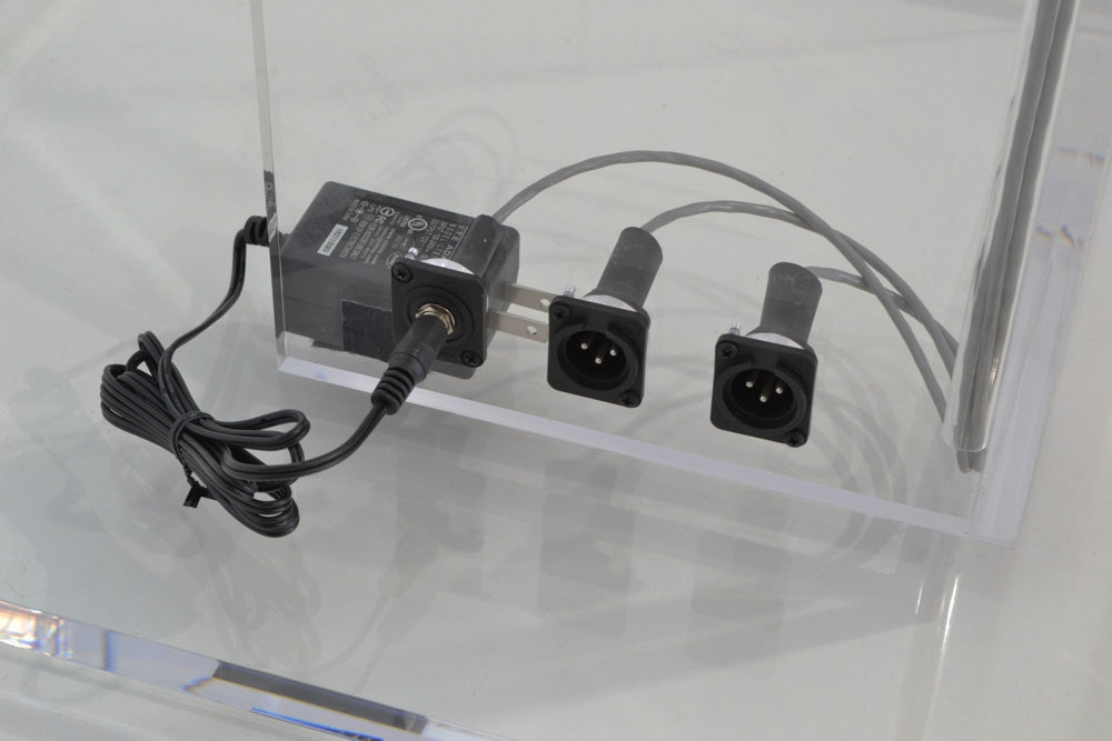 Clear-Com Acrylic Podium w/ 3 Mic plugs