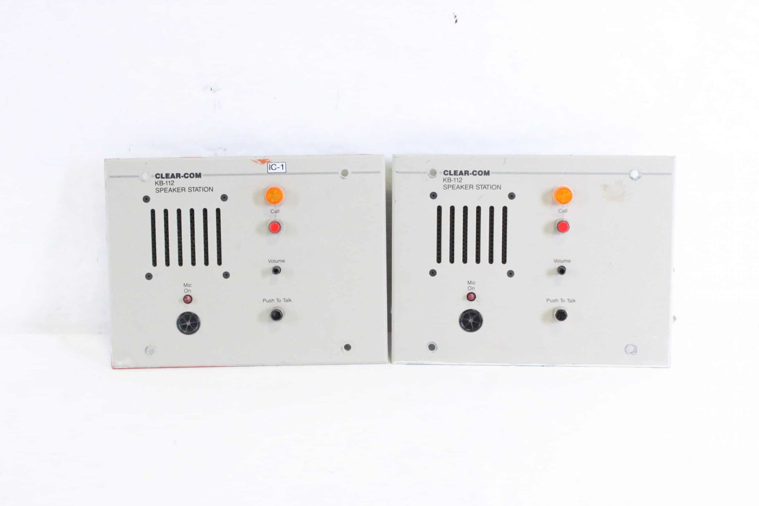 Clear-Com KB-112 Speaker Station Single-Channel Remote Station