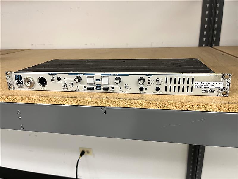 Clear-Com MS-232 PL PRO 2-Channel Main Station