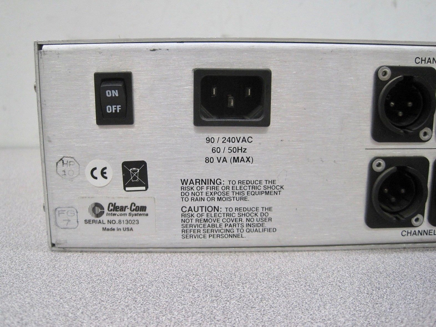 Clear-Com MS-440 PL PRO 4-Channel Main Station