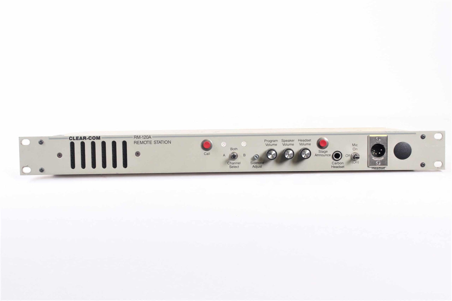 Clear-Com RM-120A Remote Station 2-Channel w/ Goosenck Mic