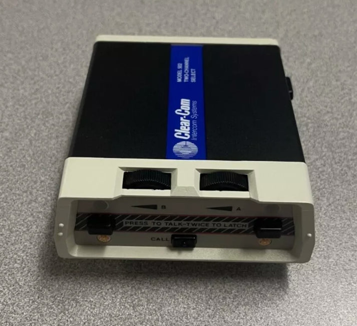 Clear-Com RS-502 2-Channel Beltpack Intercom Station