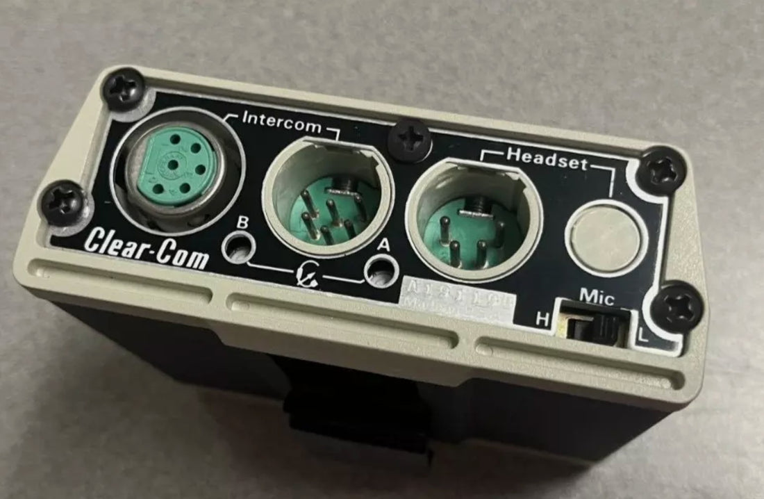 Clear-Com RS-502 2-Channel Beltpack Intercom Station