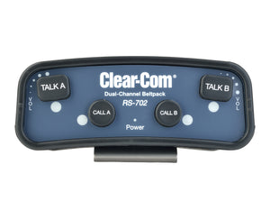Clear-Com RS-702 2-Channel Analog Beltpack - (XLR) Connection