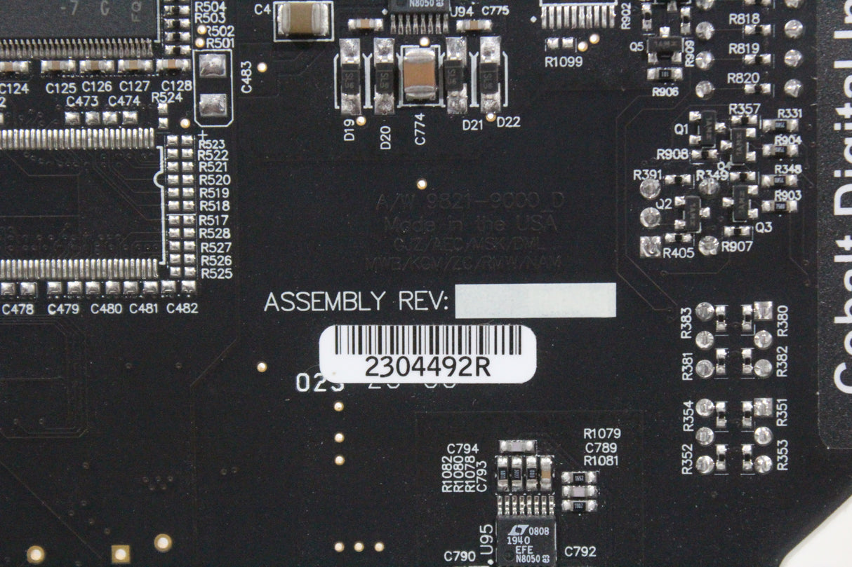 Cobalt Digital 9821 HD/SD-SDI IO Downconverter Card