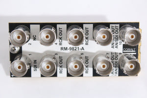 Cobalt Digital 9821 HD/SD-SDI IO Downconverter Card w/ RM20-9821-A Rear IO Module