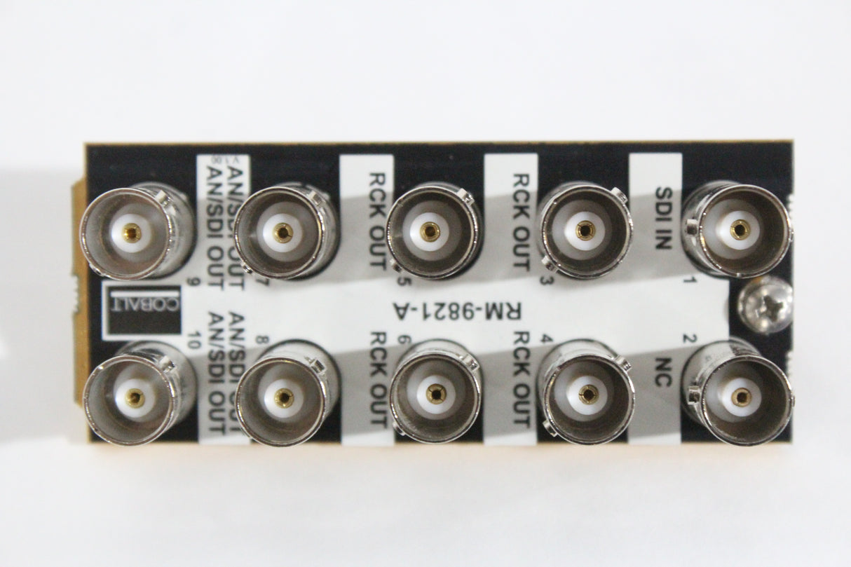 Cobalt Digital 9821 HD/SD-SDI IO Downconverter Card w/ RM20-9821-A Rear IO Module