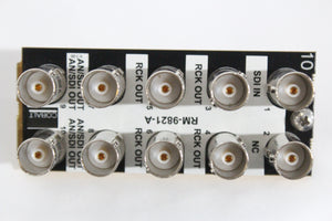 Cobalt Digital 9821 HD/SD-SDI IO Downconverter Card w/ RM20-9821-A Rear IO Module