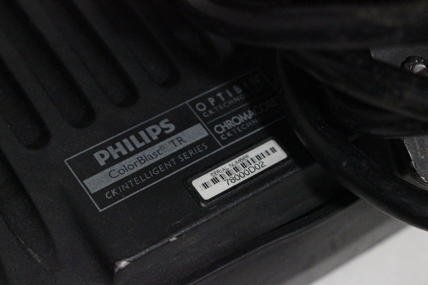 Color Kinetics ColorBlast 12 TR BK RGB LED Fixture (Black)