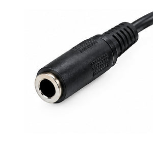 Comprehensive Cables SP-2CS Stereo 3.5mm Plug to Stereo Standard Phone Jack (1/4") Cable 6"
