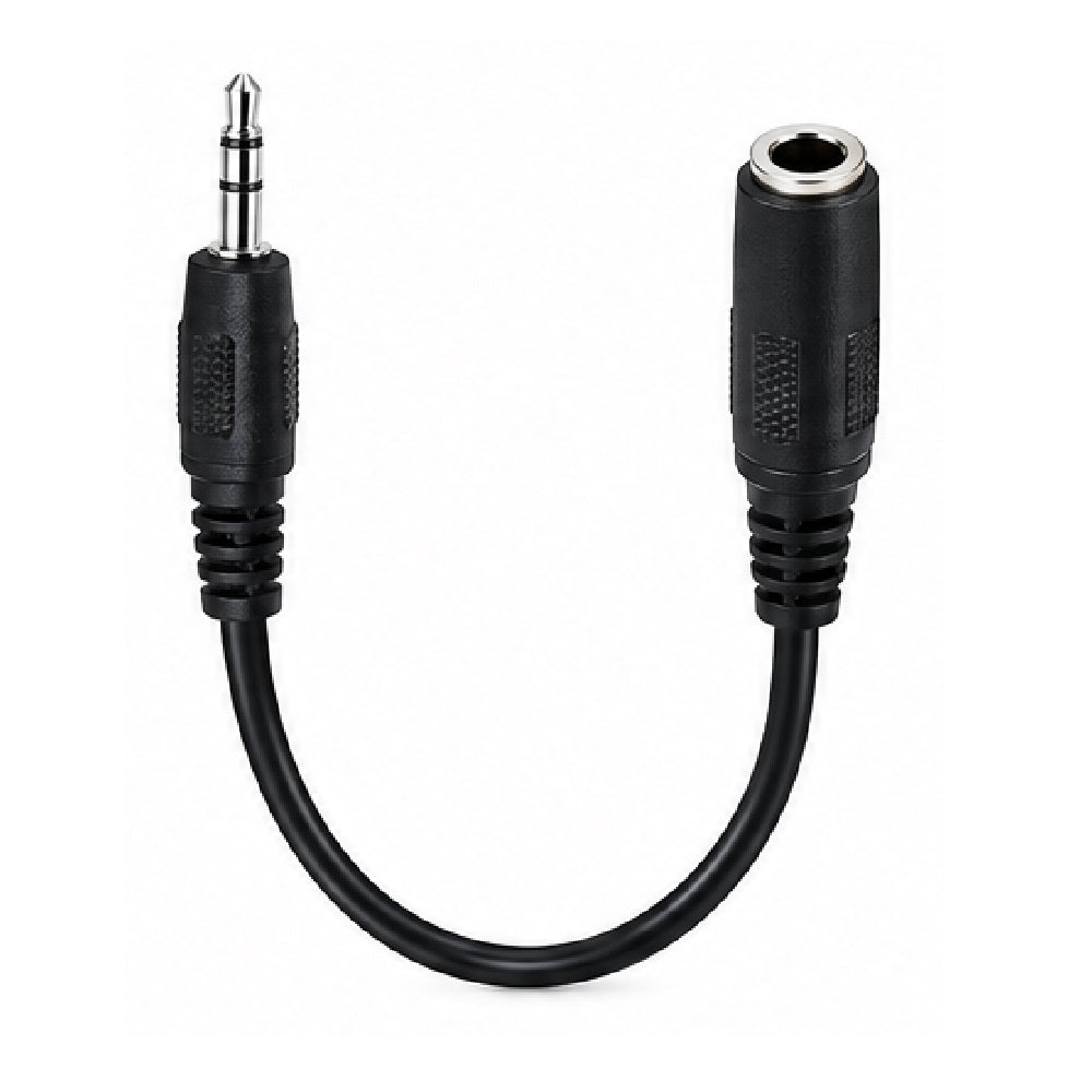Comprehensive Cables SP-2CS Stereo 3.5mm Plug to Stereo Standard Phone Jack (1/4") Cable 6"