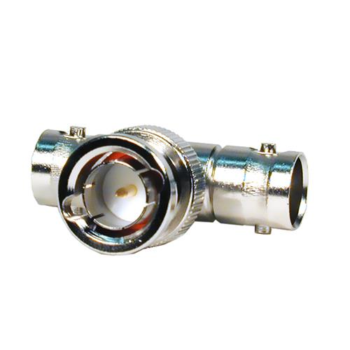 Comprehensive Cables BT Premium 75 Ohm BNC Jack to Plug to Jack "T" Video Adapter