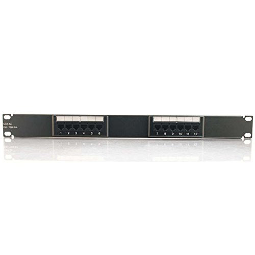 Comprehensive Cables PP12P 12 port Cat5e/6 Patch Panel