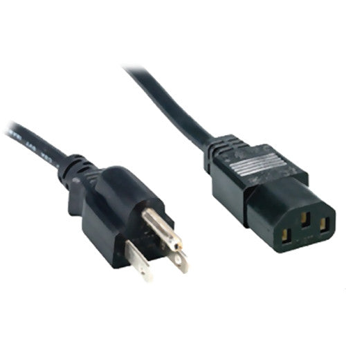 Comprehensive Cables PWC-BK14 Standard PC Power Cord 14_3 SJT Black