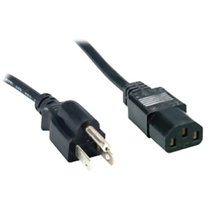 Comprehensive Cables PWC-BK14 Standard PC Power Cord 14_3 SJT Black