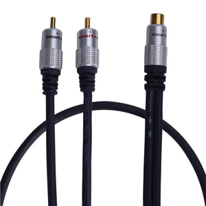 Comprehensive Cables SMPS-MJS Stereo 2.5mm Sub-Mini Plug To Stereo 3.5mm Mini Jack
