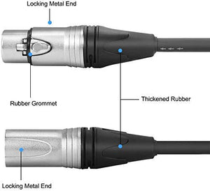 Comprehensive Cables XLRJ-MP Standard Series XLR Jack to 3.5mm Mini Plug Audio Cable