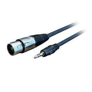 Comprehensive Cables XLRJ-MP Standard Series XLR Jack to 3.5mm Mini Plug Audio Cable