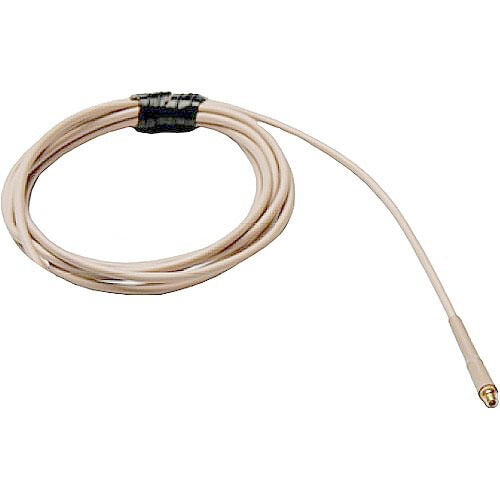 Countryman E6OW6L1SD E6 Omnidirectional Earset Mic, Medium Gain with Detachable 1mm Cable and 3.5mm Locking Connector for Sky Wireless Transmitters (Light Beige)