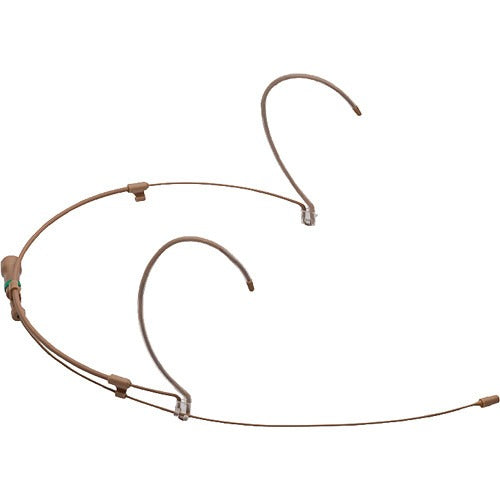 Countryman H6OW5LAX H6 Omnidirectional Headset with Detachable Cable and TA3F Connector for AKG Wireless Transmitters (W5 Band, Beige)